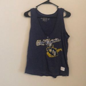 Mountaineer tank top 💙 💛